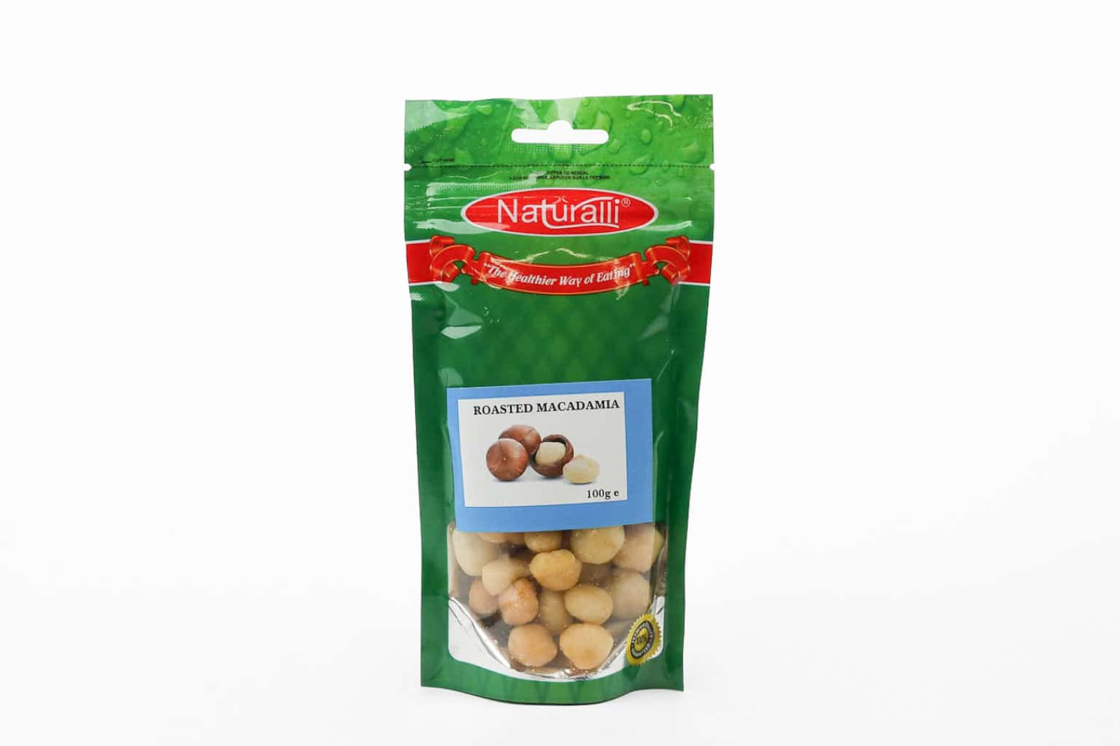 NATURALLI ROASTED MACADAMIA 100G